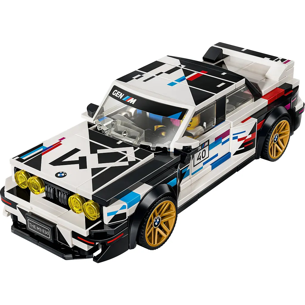 Конструктор LEGO Speed Champions BMW M3 (E30) 358 ел. (77263) - фото 6