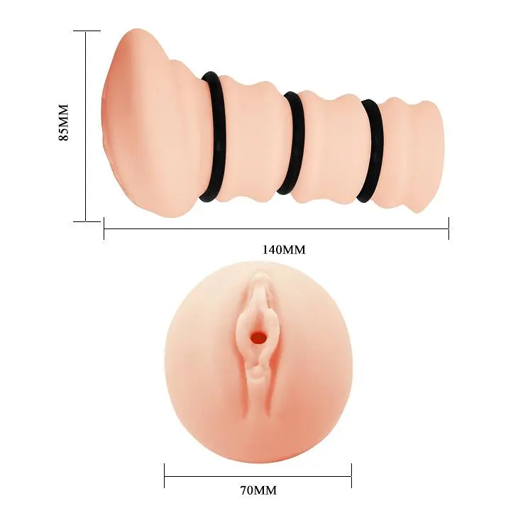 Мастурбатор Crazy Bull Rossi Flesh (телесный) - фото 3