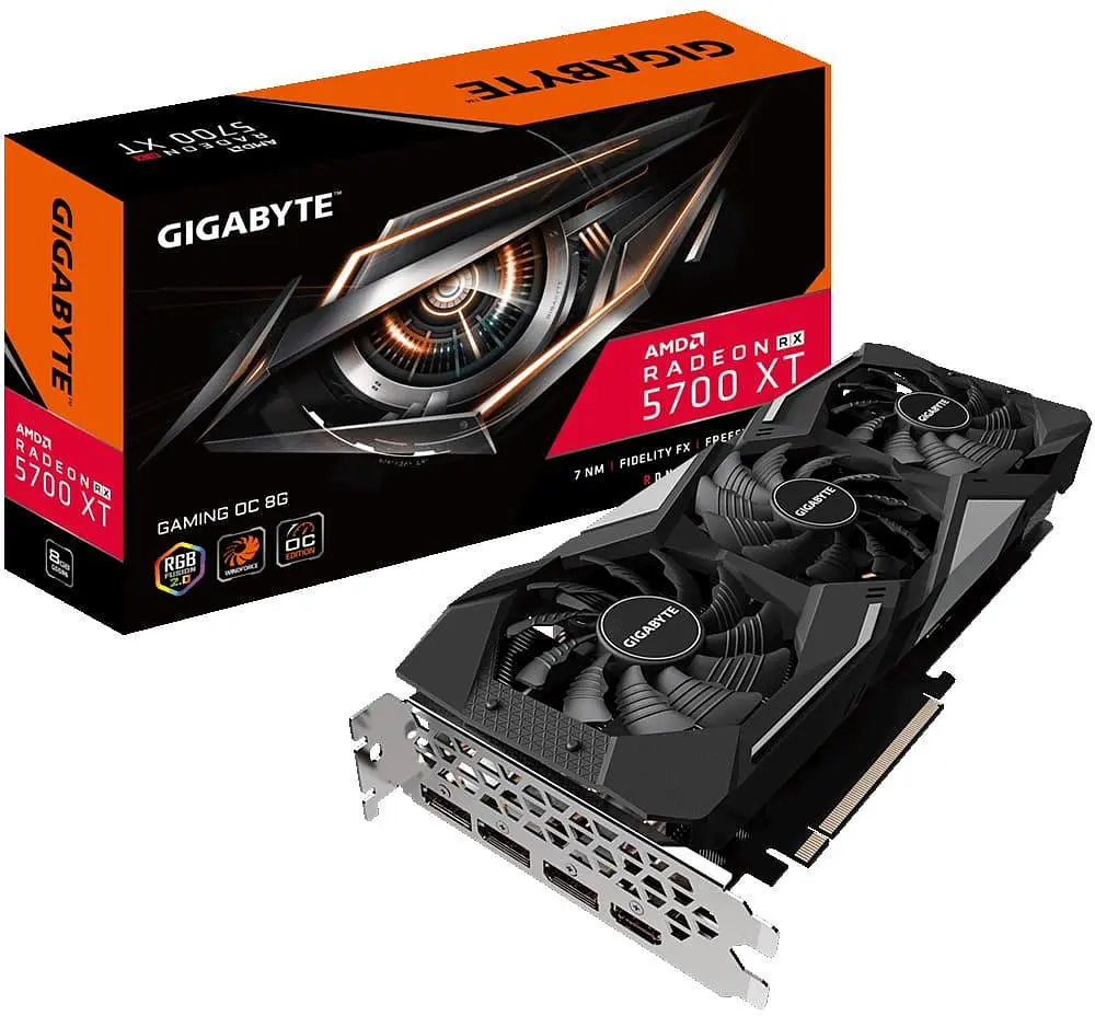 Відеокарта Gigabyte AMD Radeon RX 5700 XT 8Gb Gaming OC (GV-R57XTGAMING OC-8GD) (GDDR6, 256 bit, PCI-E v4.0 x16) Б/в - фото 9