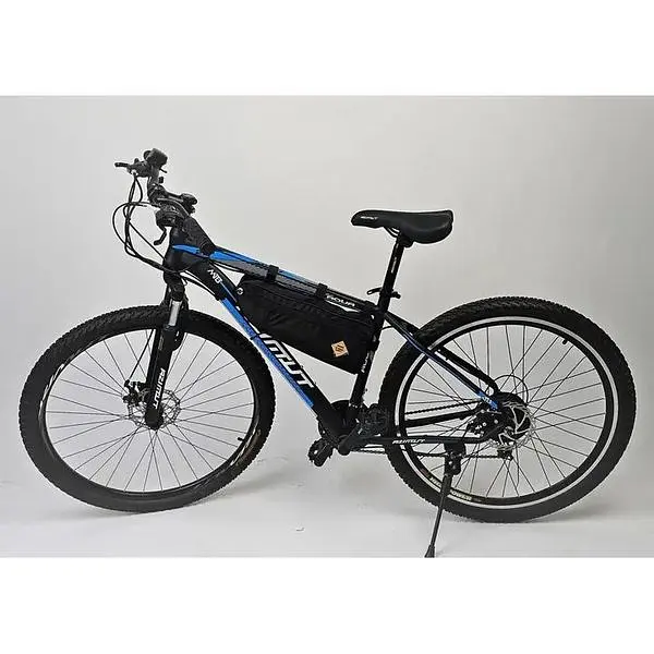 Електровелосипед Azimut Aqua 29 дюймів 500W 16Ah синій - фото 2