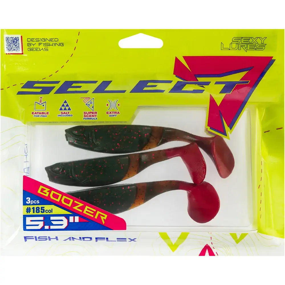 Силікон Select Boozer SE 5.3" 085 (3 шт/уп) - фото 2