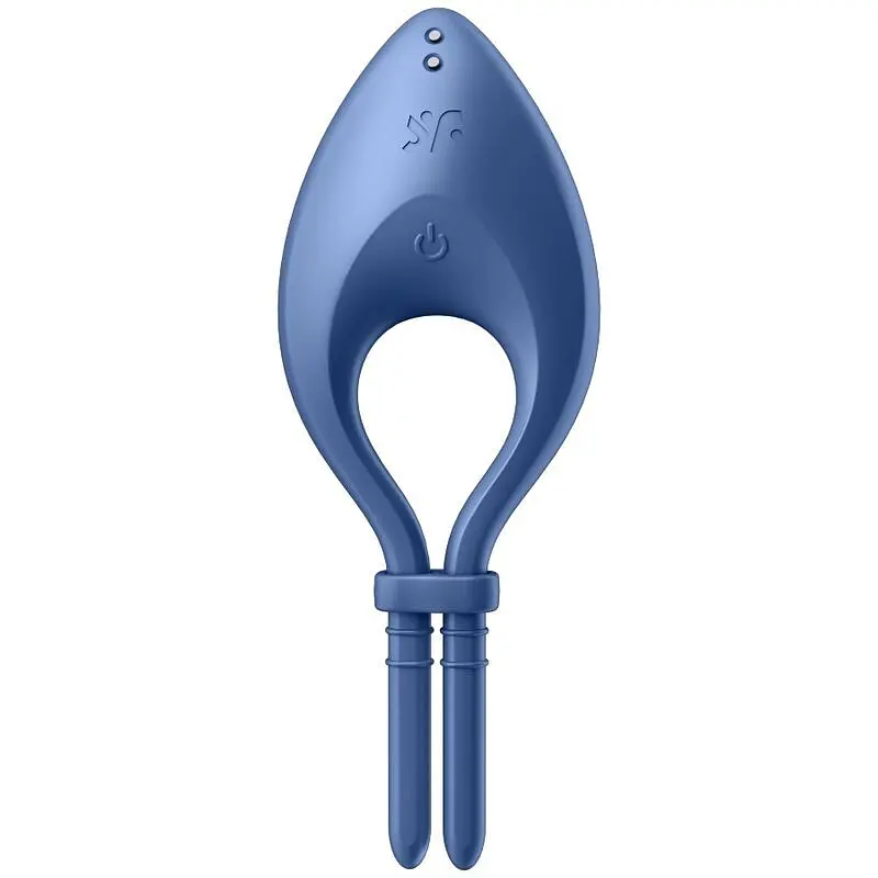 Ерекційне смарт віброкільце з регулюванням розміру Satisfyer Bullseye Blue Satisfyer SO6120 92296 - фото 2