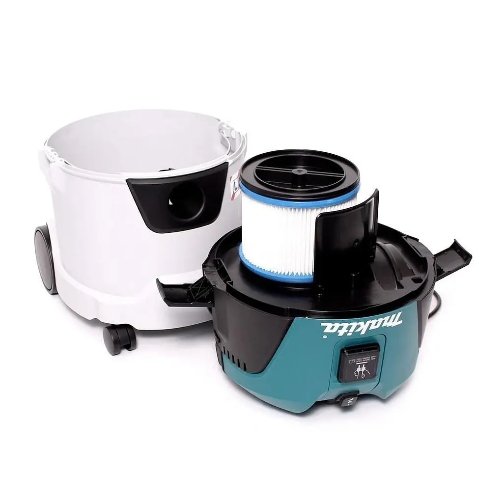 Пилосос промисловий Makita VC2512L (25 л, 21 кПа, 3.6 м³/хв, 1000 Вт) - фото 6
