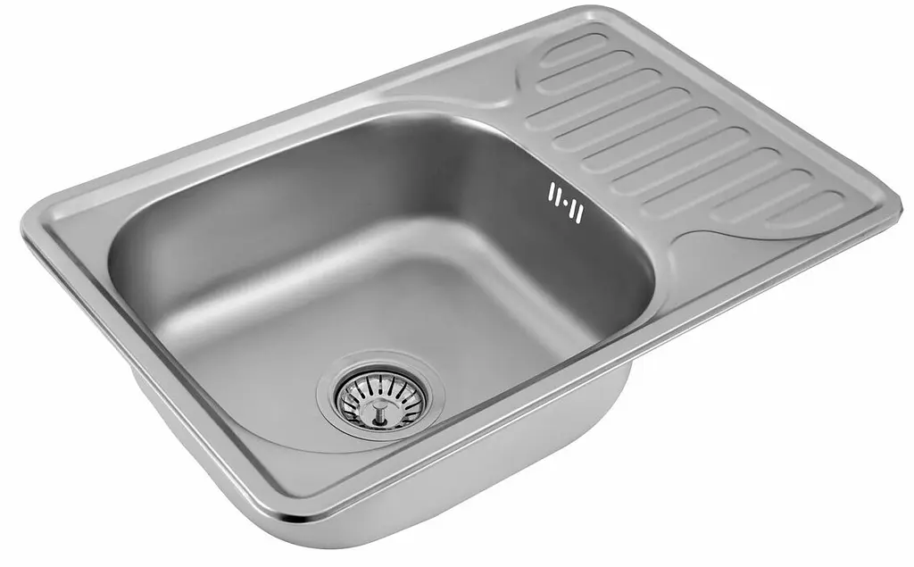 Кухонна мийка Valeso 6642 сатин 0,8/180 мм (SP000044082) - фото 2