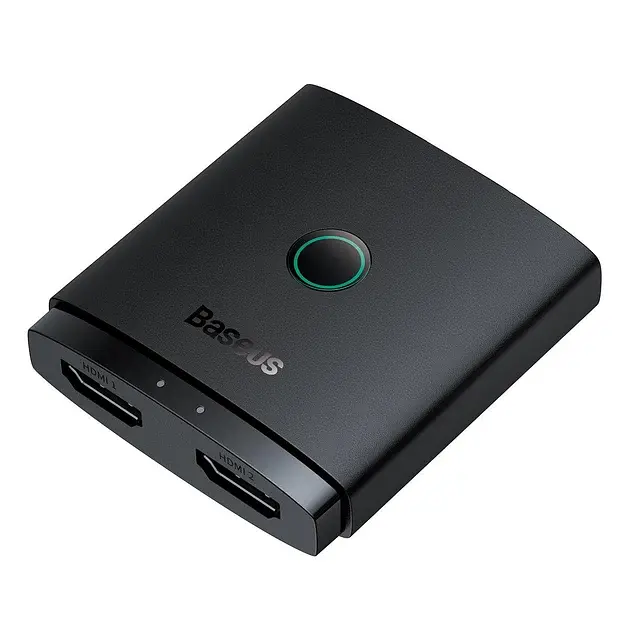 HDMI сплиттер Baseus AirJoy Series 2-in-1 Bidirectional HDMI Switch B01331105111-00 Black - фото 2
