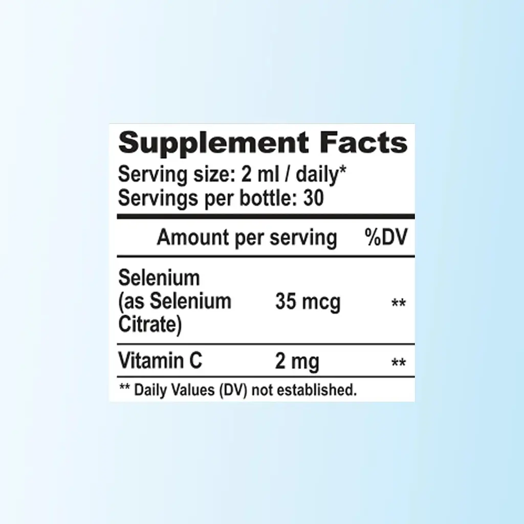 Селен Nano Pure Labs Simply Science Bioavailable Selenium SE 60 мл - фото 7