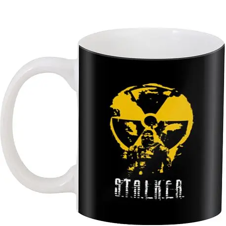Кухоль GeekLand Сталкер S.t.a.l.k.e.r. ST.02.16 330 мл білий - фото 3