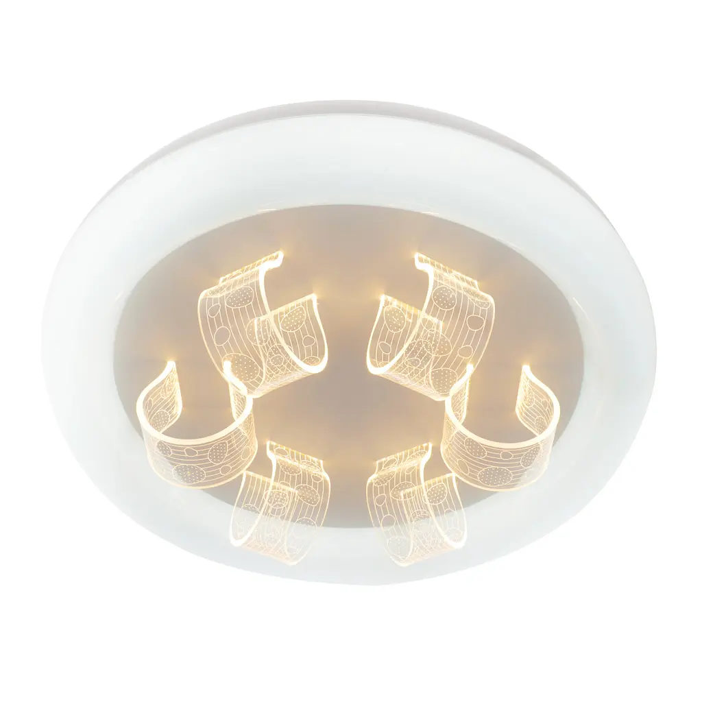 Современная люстра Brille WBL-34C/72W*2 - фото 4