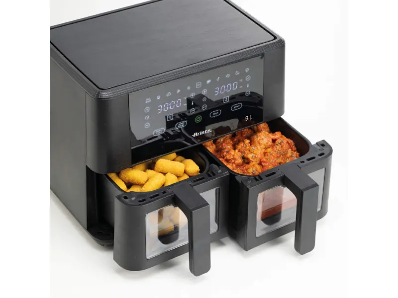 Мультипіч (аерофритюрниця) Ariete Friggitrice ad aria 9L con vetro 4631/00 - фото 5