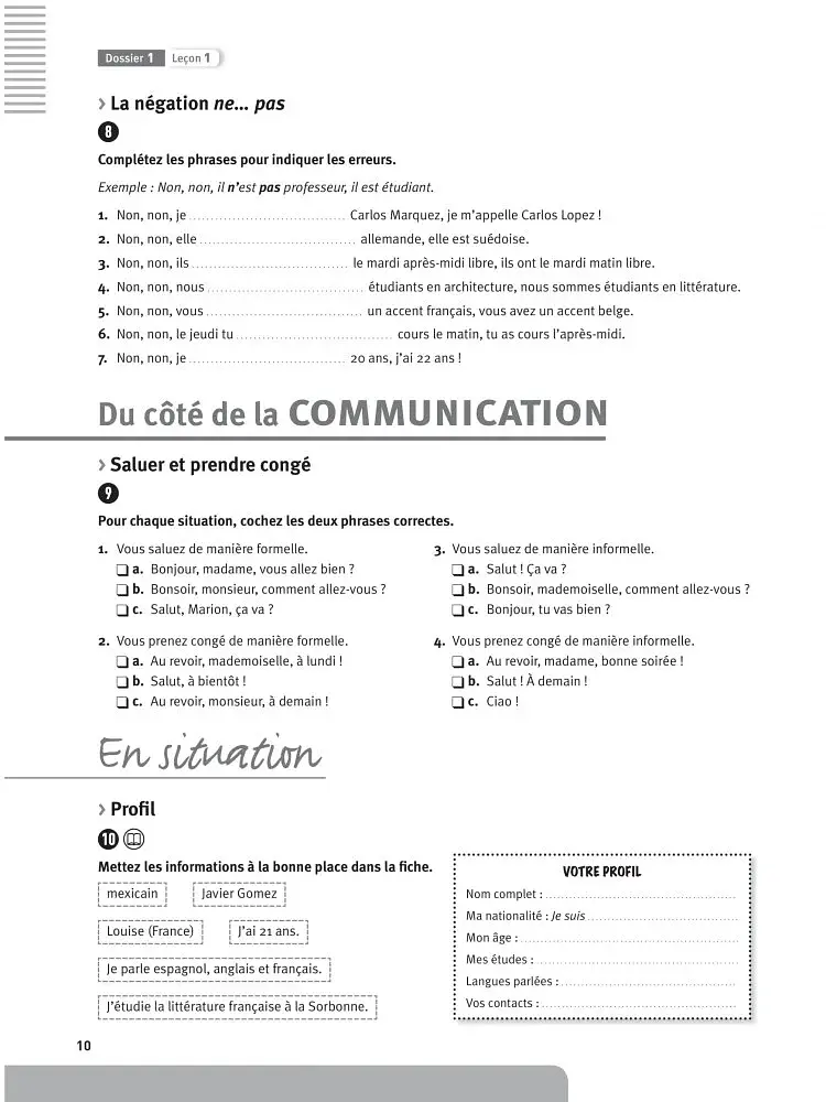 Alter Ego + Niveau 1 Cahier d'activites + CD audio - фото 4