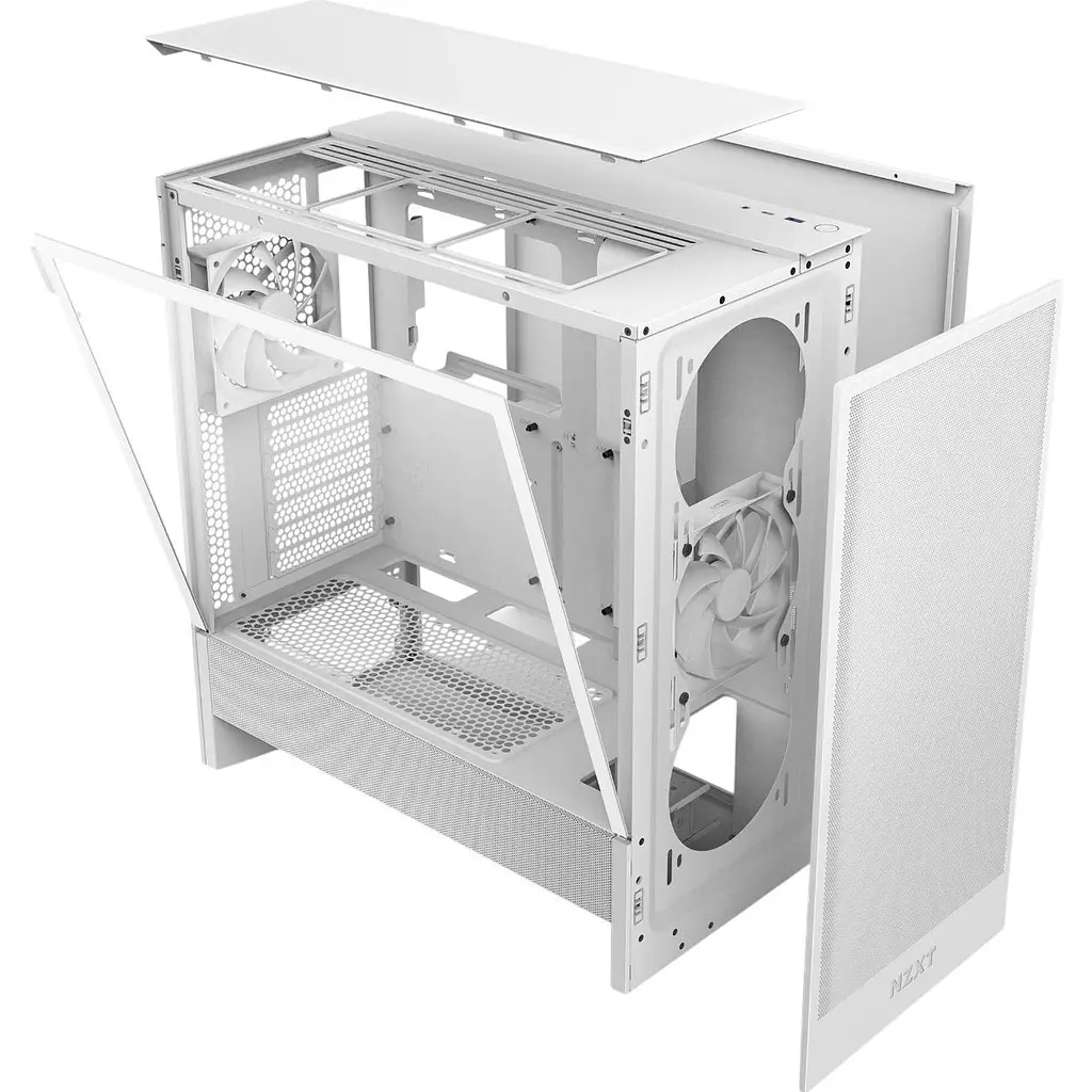 Корпус NZXT H5 Flow White (CC-H52FW-01) [146842] - фото 11