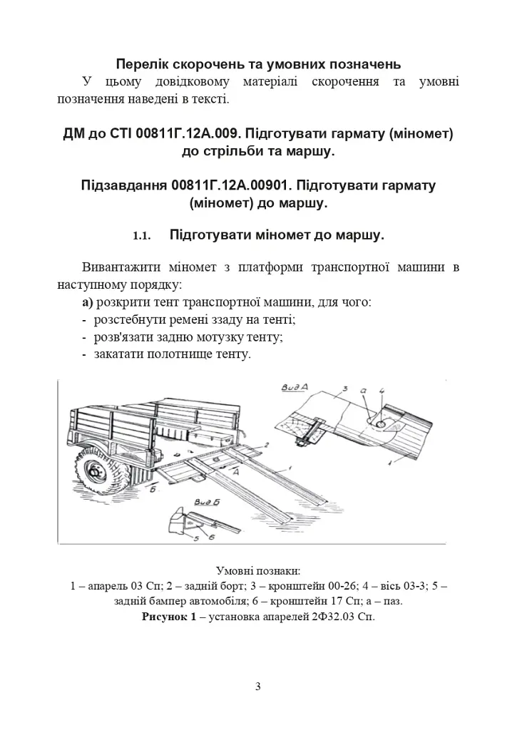 Підготувати гармату (міномет) до стрільби та маршу (навідник гармати (міномету) - фото 2