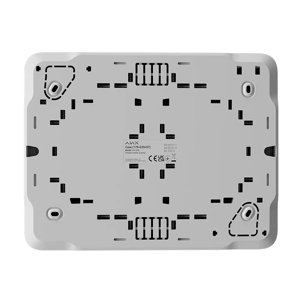Корпус для защищенного проводного подключения устройств Ajax Case B (175×225×57) White (26-00335) - фото 5