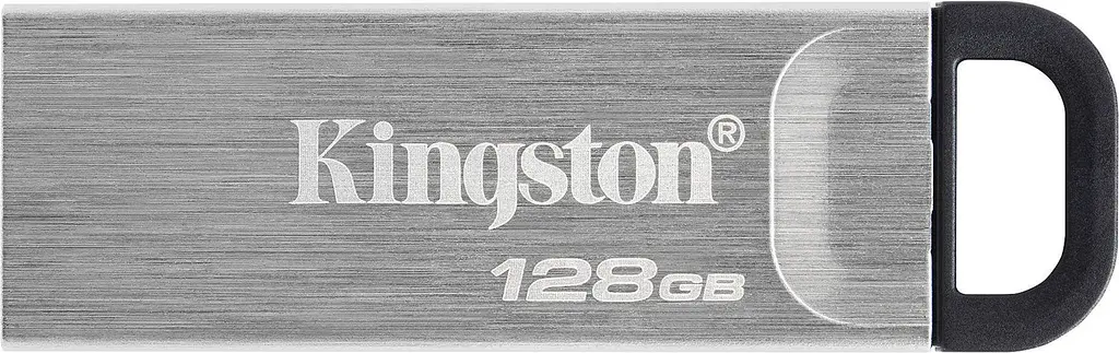 USB Flash накопичувач Kingston 128GB DataTraveler Kyson USB 3.2 silver/black (DTKN/128GB) - фото 4