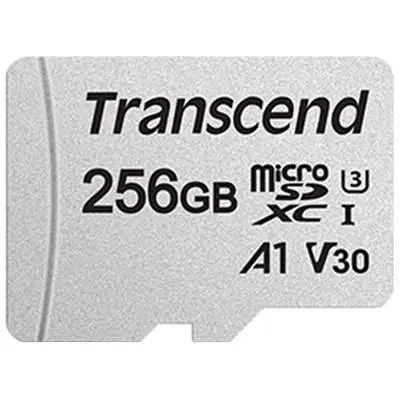 Карта памяти Transcend 256GB microSDXC class 10 UHS-I (TS256GUSD300S-A) - фото 2