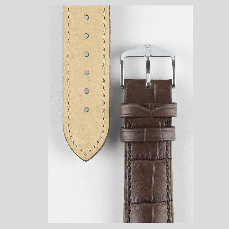 Ремінець із еко-шкіри коричневий розмір 22 - фото 2