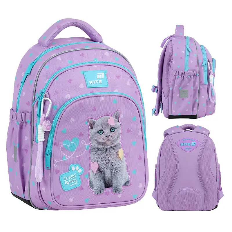 Рюкзак для початкової школи Kite Education 763S SP Фіолетовий (SP26-763S) - фото 2