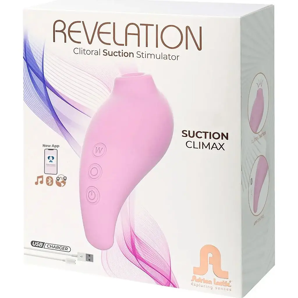 Вакуумний стимулятор Adrien lastic Revelation Pink + App (SO8533) [108464] - фото 8