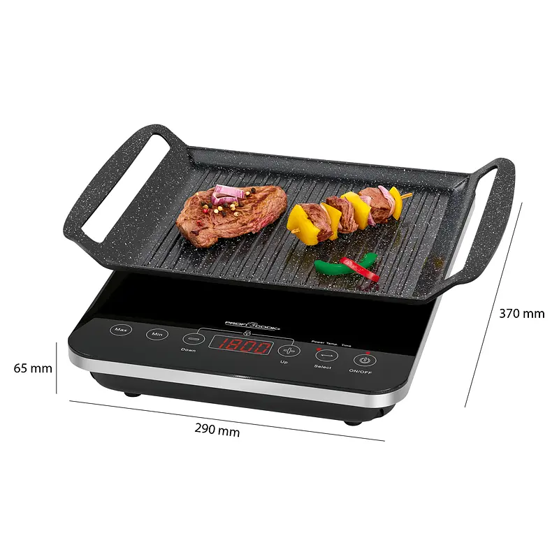 Індукційна електроплита PROFI COOK PC-ITG 1130 - фото 3