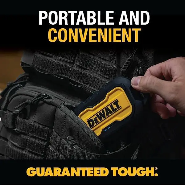 Портативний зарядний пристрій DeWalt ємністю 10 000 мАг з USB-C портом для iPhone 16/16 Plus/16 Pro - фото 3