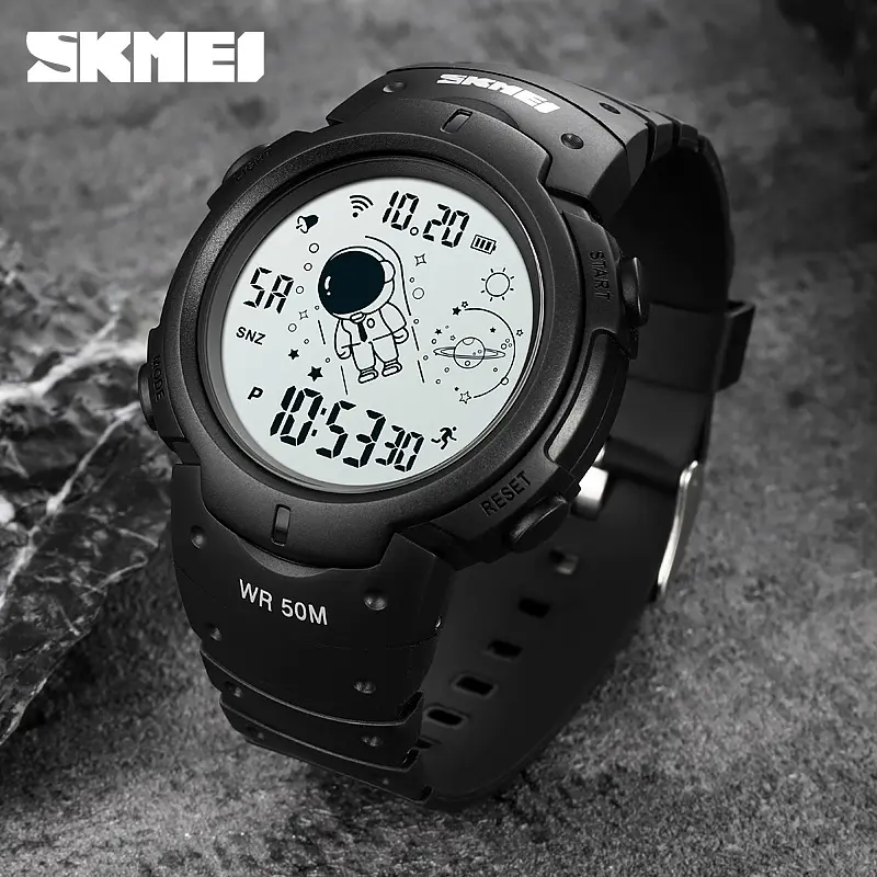 Часы наручные 1820BKWT Black-white Skmei acs0030564 - фото 4