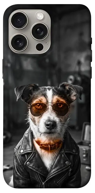 TPU чохол Demsky Jack rassel для Apple iPhone 15 Pro Max (6.7")
