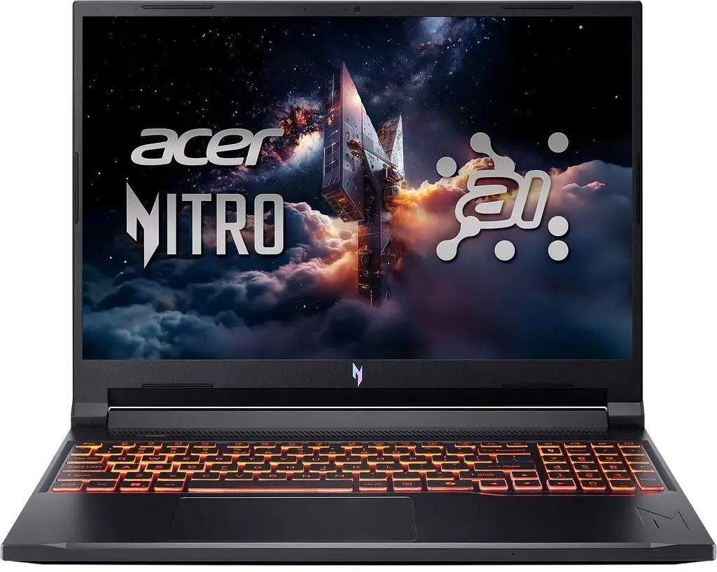 Ноутбук Acer Nitro V 16 AI ANV16-42-R0S5 (16 FHD IPS 180 Hz, Ryzen 5 240, 16 GB, 512 SSD, RTX 3050, DOS) Black (NH.U1KEU.008)