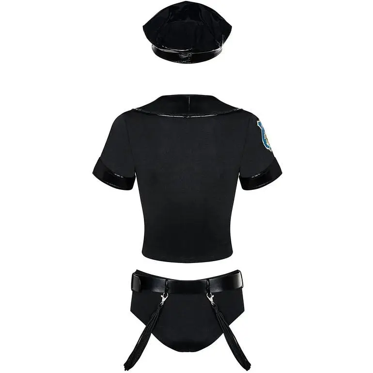 Эротический костюм Obsessive Police Set S/M - фото 3