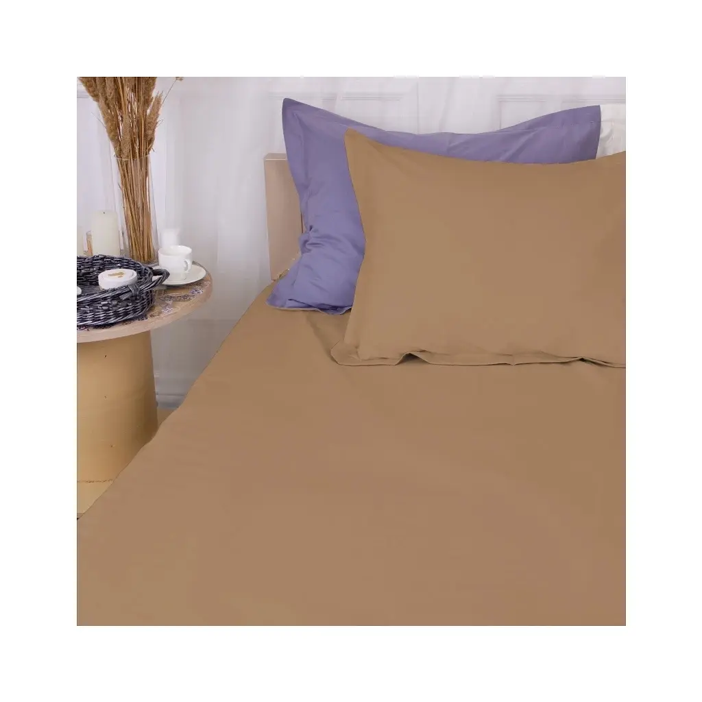 Постільна білизна MirSon Poplin Line 015 + 056 Miguel 175 x 210 (2200006281542) - фото 4