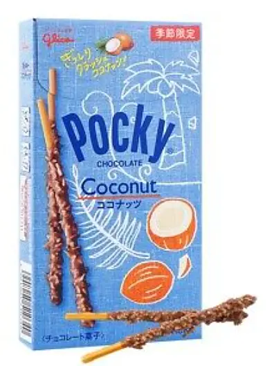 Японські палички Pocky Ezaki Glico Summer Limited зі смаком кокосу 60 г - фото 5