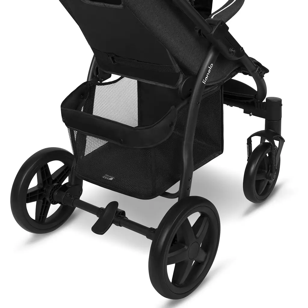 Прогулянкова коляска Lionelo Annet Plus Black Carbon, чорна (LO-ANNET PLUS BLACK CARBON) - фото 7