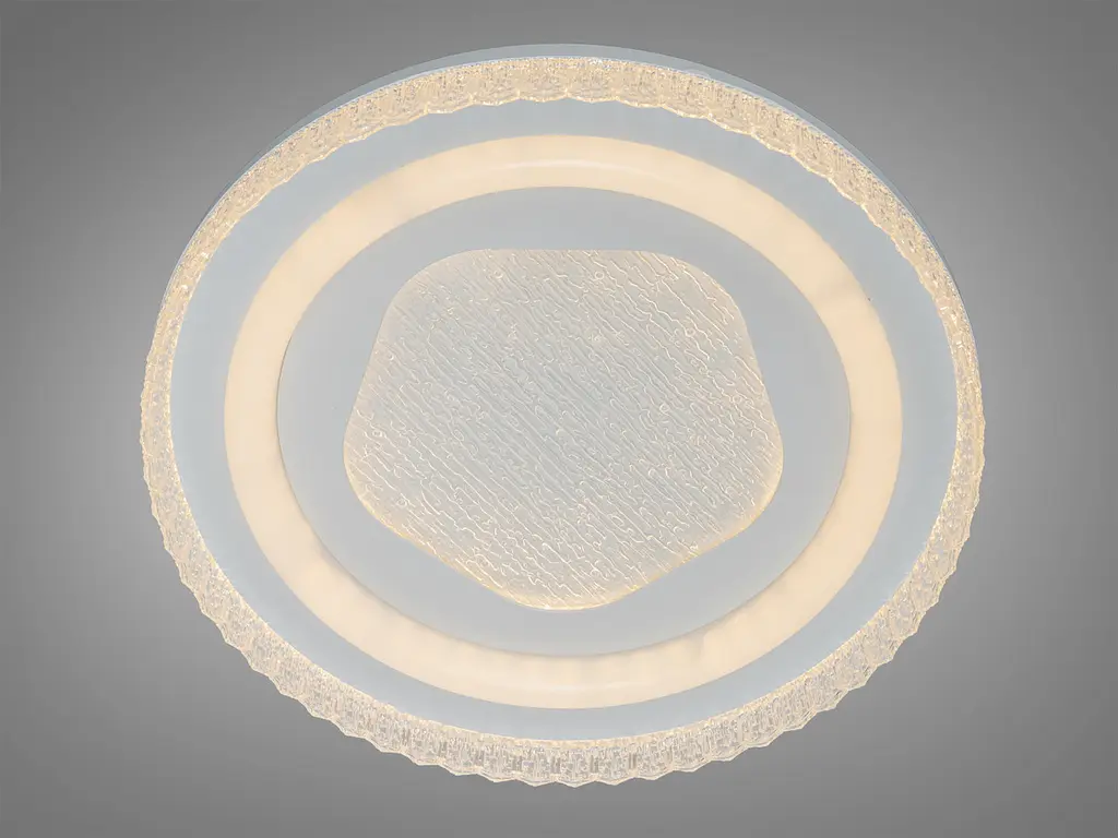 Стельова LED люстра в коридор Diasha WG5156/B WH, Ø48 см, 85 W - фото 3