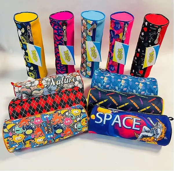 Пенал шкільний тубус, 20x7 см, сублімаційний друк, ТЕ2378 (В асортименті) - фото 2