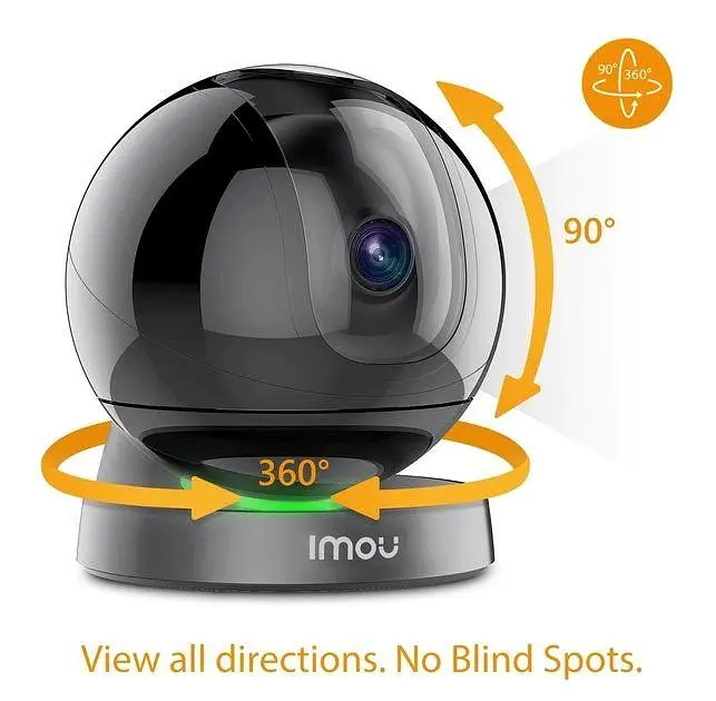 Wi-Fi IP камера IMOU Rex 3D 5MP | Ultra HD 2688x1620 px | 360° | Сповіщення на телефон - фото 3