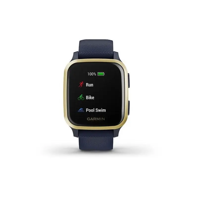 Смарт-годинник Garmin Venu Sq Music Edition Navy/Gold (010-02426-12/02) - фото 4
