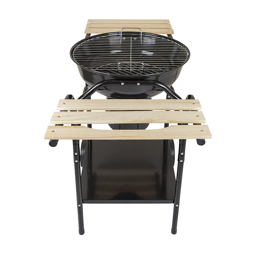 Грилі вугільні барбекю мангал з кришкою BBQ Levistella LV20014497F - фото 7