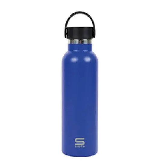 Термопляшка дитяча Safta 600 мл, нержавіюча сталь, синя