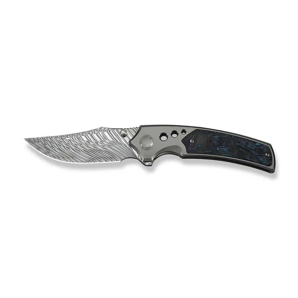 Ніж cкладний Weknife Skynix WE24087-DS1 Black & Blue Carbon - фото 5