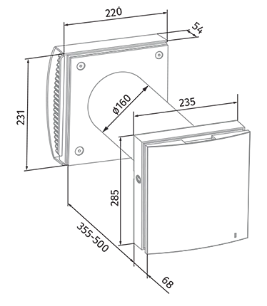 Побутовий рекуператор Blauberg VENTO Expert A100-1 S10 W V.2 - фото 2
