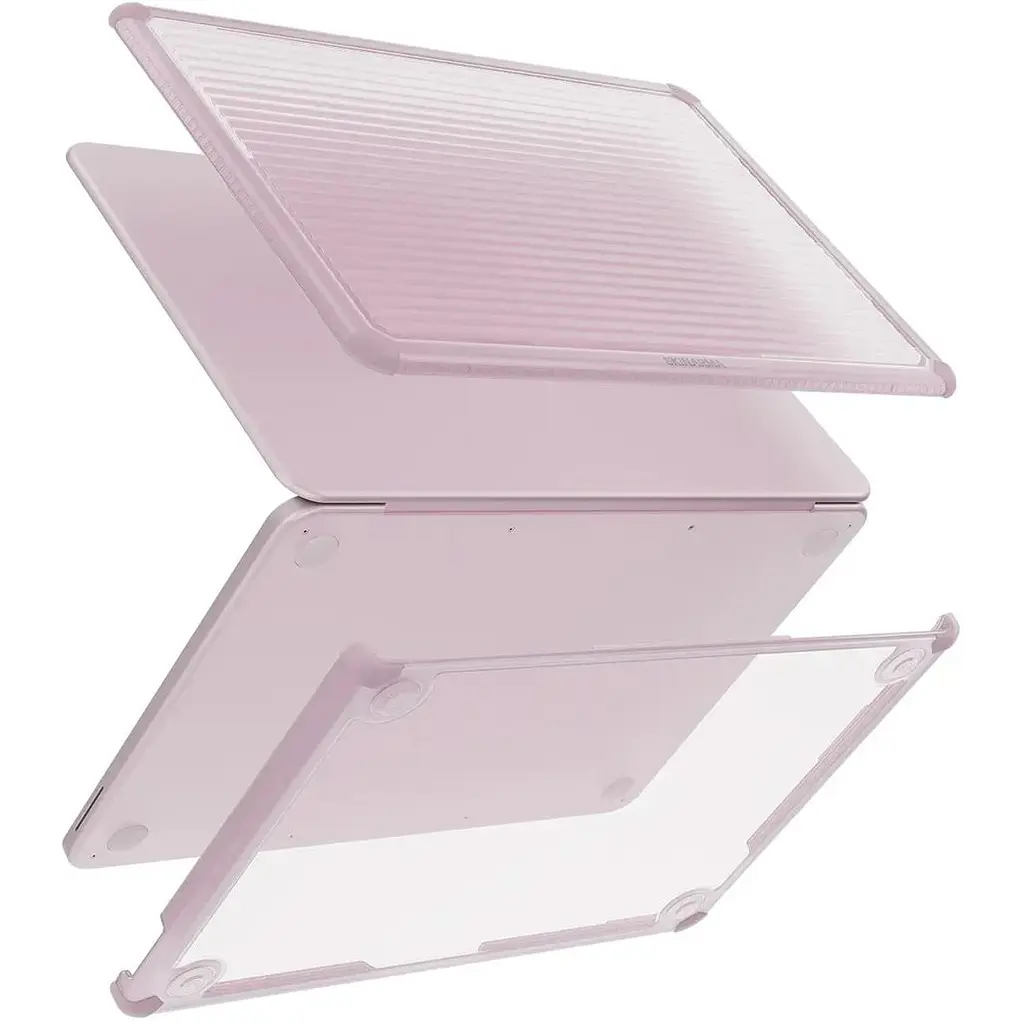 Пластикова накладка (верх і низ) Skinarma Vibron для Apple MacBook Neo 13" A3404 2026 рожева (SK-MBNEO13-VIBBLH) [175141] - фото 2