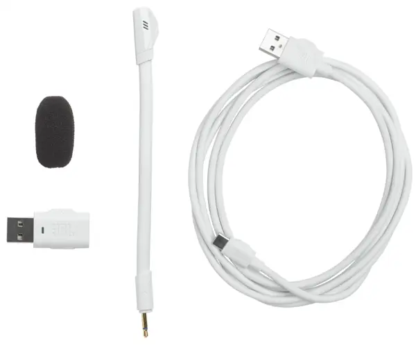 Наушники JBL Quantum 360P Wireless for PS White (JBLQ360PWLWHTBLU) - фото 9