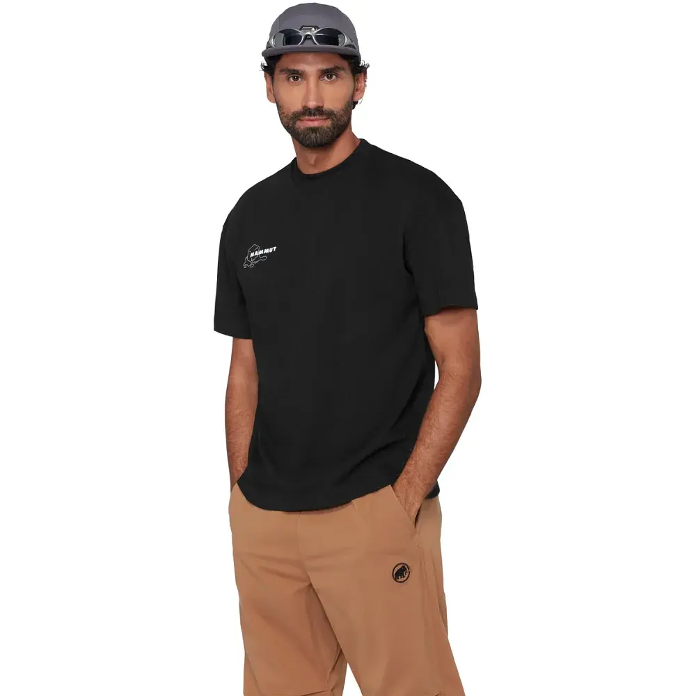 Футболка Mammut BaseRelaxed T-Shirt Glacier XXL black - фото 3