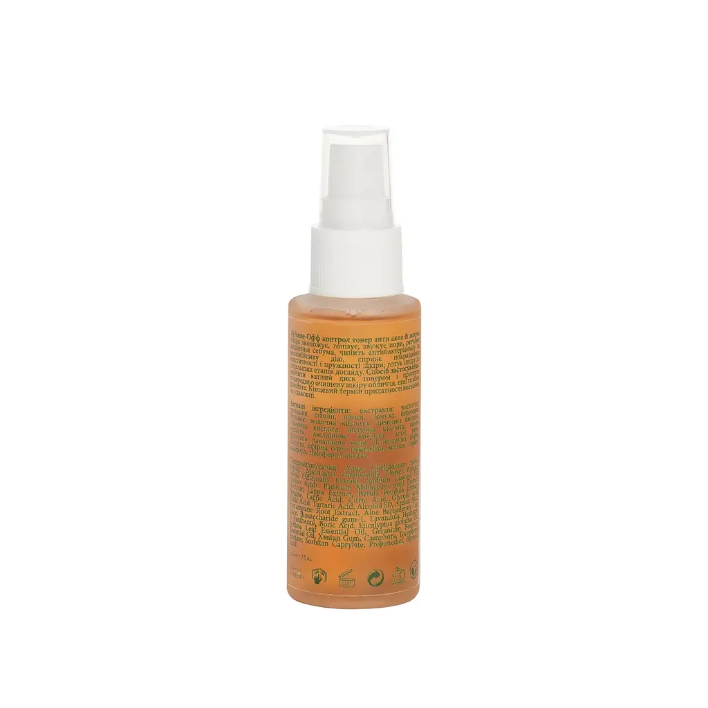 Протизапальний тонік для проблемної шкіри Acne-Off control toner (мініатюра) MyIDi 50 мл - фото 2