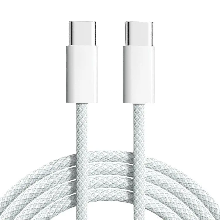 Зарядний пристрій із кабелем No Brand iPhone 15/16 20 Вт Type-C to Type-C 1 м White (V4T-0031-97) - фото 5