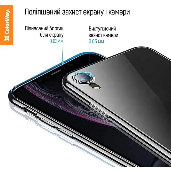 Чохол-накладка ColorWay TPU matt Oppo A58 Black - фото 3