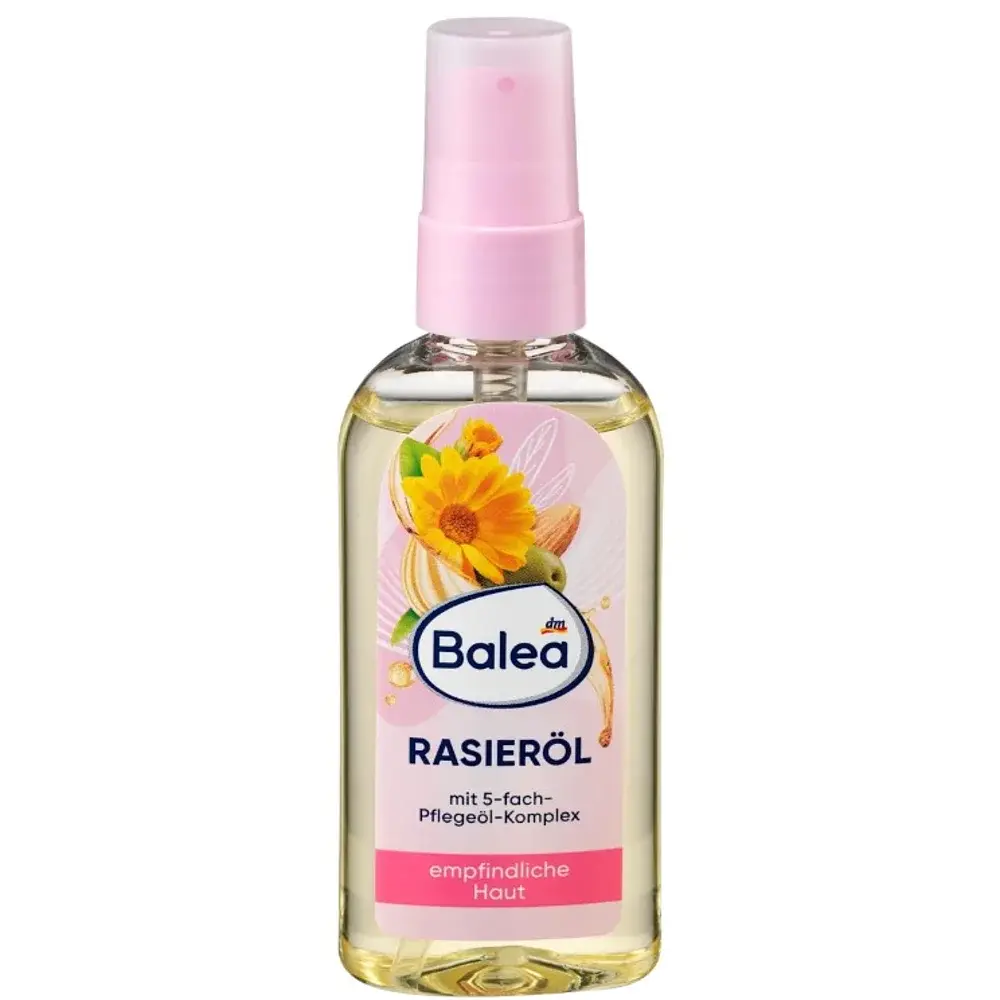 Олія для гоління Balea Rasieröl для чутливої шкіри з комплексом масел 5-го рівня захисту 100 мл - фото 3