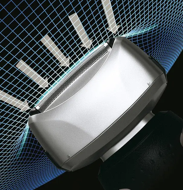 Бритва електрична Panasonic сіткова срібна (ES-RF31-S520) - фото 7