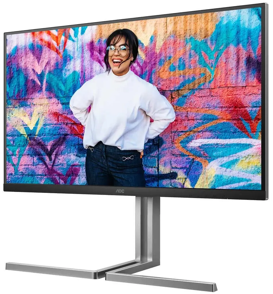 Монітор 31.5" AOC U32U3CV (U32U3CV) 3840х2160 (UHD 4K) IPS 60 Hz - фото 3
