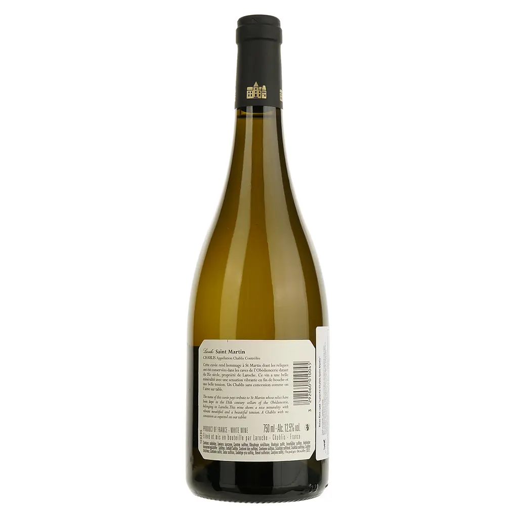 Вино Advini Laroche Chablis Saint Martin, біле, сухе, 12,5%, 0,75 л (8000017929214) - фото 2