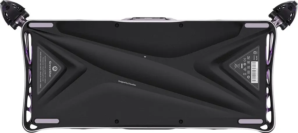 Клавіатура GravaStar Mercury V75 Pro 80keys Gateron Jade Gaming 8K USB-A RGB Iron Purple (GSV75PRO_PL) - фото 4